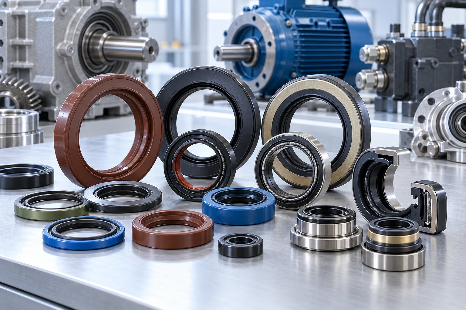 انتخاب کاسه نمد برای گیربکس، پمپ، الکتروموتور و خودرو